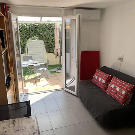 Securisee Avec Piscine, T2 Duplex, Parking Prive, Climatisation * 滨海拉塞讷